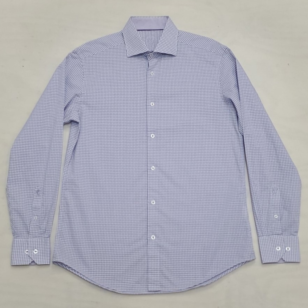 Bugatchi Button Down 15.5/ - Picture 2 of 6